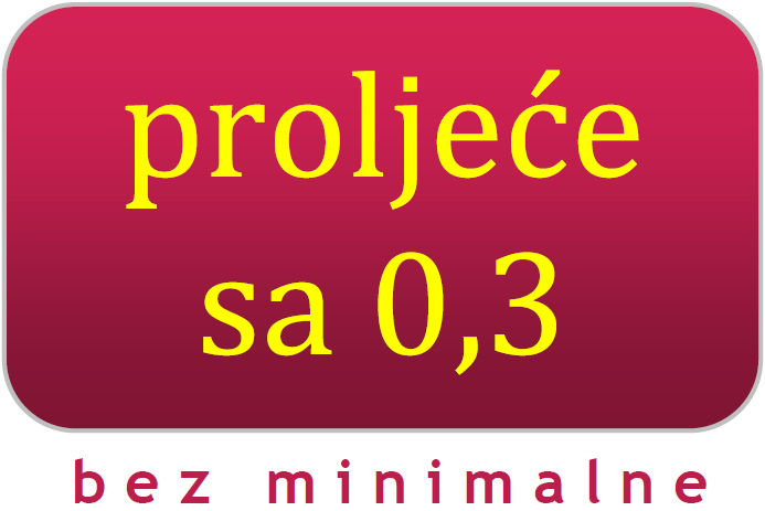 Promotivna akcija "Proljeće sa 0,3"